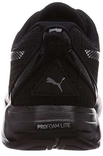 PUMA Minima FM Mono, Zapatillas para Correr de Carretera Hombre, Negro Black Silver, 40 EU