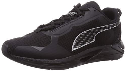 PUMA Minima FM Mono, Zapatillas para Correr de Carretera Hombre, Negro Black Silver, 40 EU