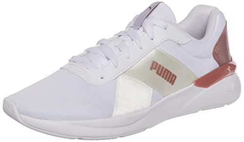 PUMA Rose Metallic Pop, Zapatillas Mujer, Blanco, 38 EU