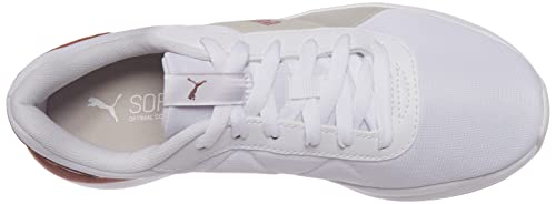 PUMA Rose Metallic Pop, Zapatillas Mujer, Blanco, 38 EU