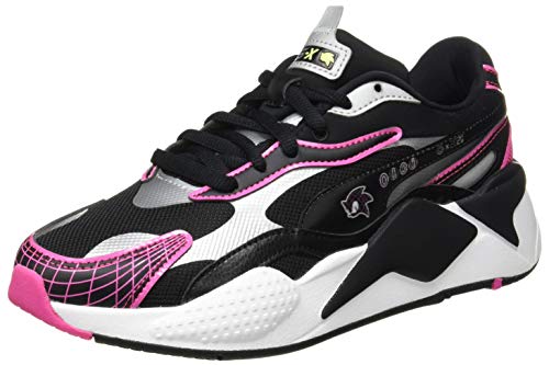 PUMA Sega RS-X³ Jr, Zapatillas, Rosa (Glowing Pink Black), 39 EU