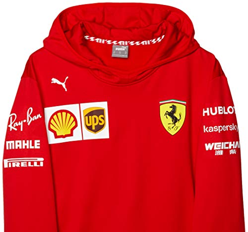 PUMA SF Team Tech Fleece Sudadera, Hombre, Negro, M