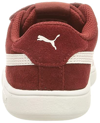 PUMA Smash v2 SD V Inf, Zapatillas Unisex Bebé, Rojo (Intense Red), 23 EU