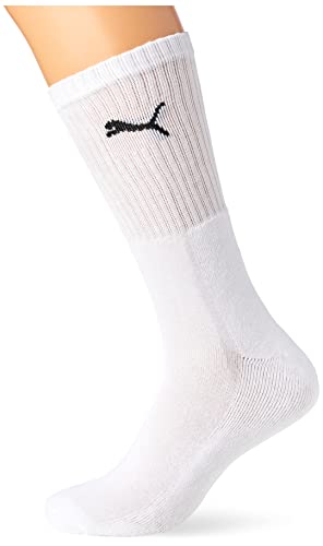 Puma Sport Calcetines, Hombre, Blanco/Gris/Negro (325-White/Grey/Black), 39-42