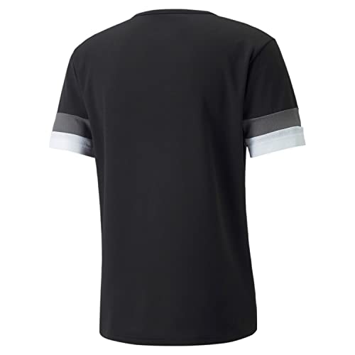 PUMA teamRISE Jersey Jr, Puma Black-Smoked Pearl-puma White, 164