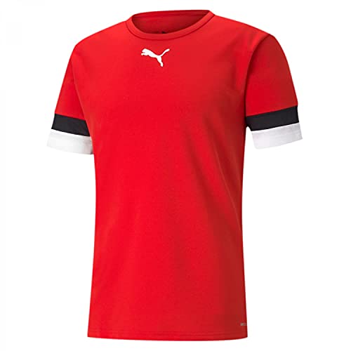 PUMA teamRISE Jersey, Puma Red-puma Black-puma White, 3XL