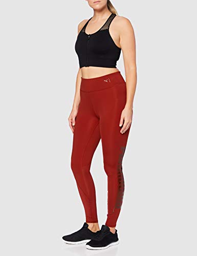 PUMA Train First Mile Mono Full Tight Mallas Deporte, Mujer, Red Dahlia, XS