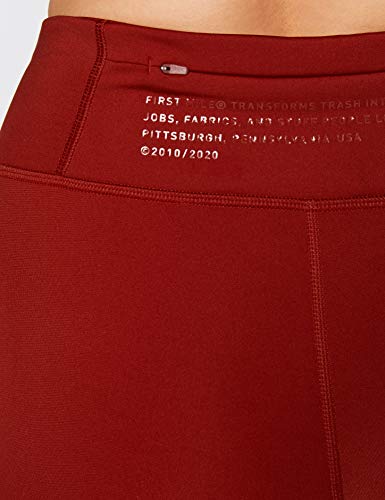 PUMA Train First Mile Mono Full Tight Mallas Deporte, Mujer, Red Dahlia, XS