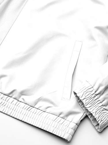 PUMA XTG Woven Jacket Cortavientos, Blanco/Color Muestra, XXL para Hombre