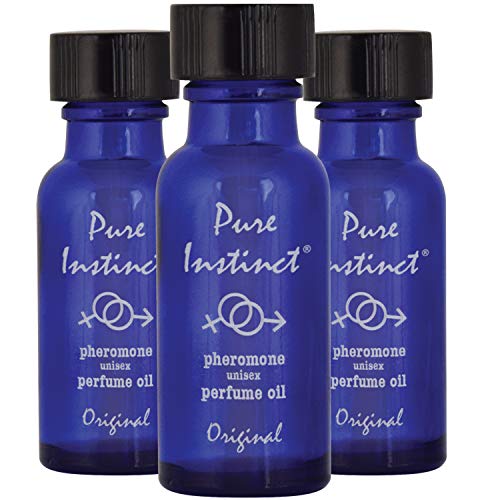 Pure Instinct Paquete de 3 - Perfume/Colonia con infusión de feromonas