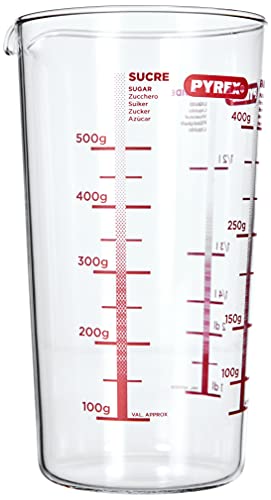 Pyrex Vaso MEDIDOR 0,5L 888, Centimeters