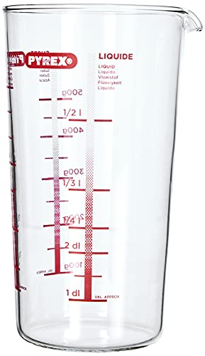 Pyrex Vaso MEDIDOR 0,5L 888, Centimeters