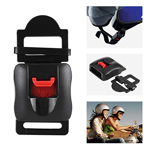 Qiilu 5pcs Cascos de Motocicleta Velocidad Clip Chin Correa de liberación rápida desconecte la Hebilla