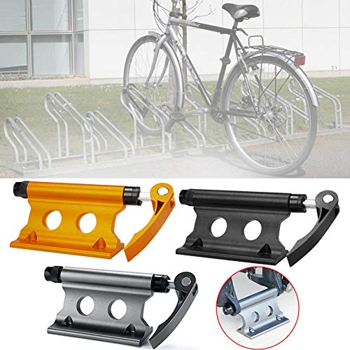 QOTSTEOS Soporte Delantero para Bicicleta Horquillas para Bicicleta de montaña, Soporte para Bicicleta de liberación rápida Remolque para Bicicleta Portátil de aleación de Aluminio