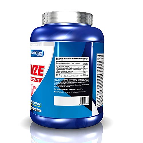Quamtrax Waxy Maize Sabor Fresa - 2200 gr
