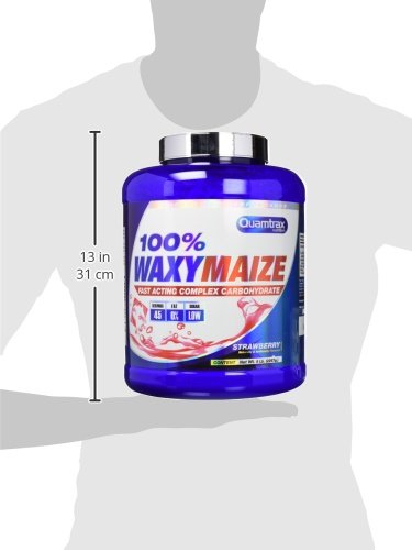 Quamtrax Waxy Maize Sabor Fresa - 2200 gr