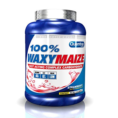 Quamtrax Waxy Maize Sabor Fresa - 2200 gr