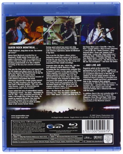 Queen - Rock Montreal + Live Aid [Reino Unido] [Blu-ray]