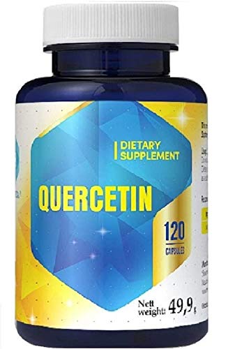 Quercetina 316 mg x 120 Capsules Suministro de 4 Meses - Suplemento antioxidante de alta potencia Salud inmunológica
