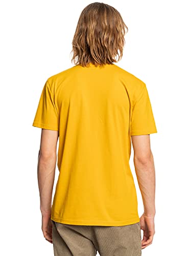 Quiksilver - Camiseta - Hombre - M - Amarillo