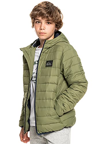 Quiksilver - Chaqueta Acolchada con Capucha - Niños - Verde