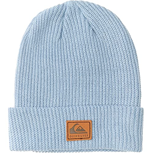 Quiksilver - Gorro con Dobladillo - Hombre - One Size - Azul