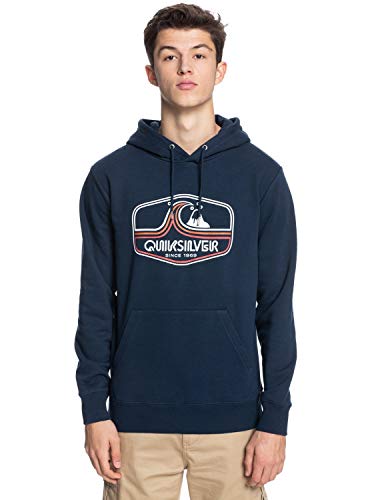 Quiksilver - Highway Vagabond Sudadera de Tejido orgánico con Capucha para Adulto