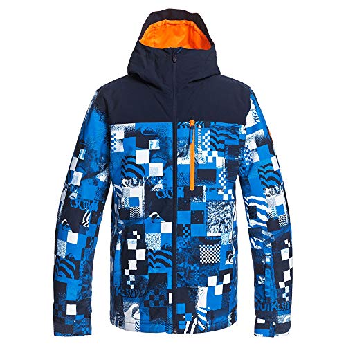 Quiksilver Morton - Chaqueta Para Nieve Para Hombre Chaqueta Para Nieve, Hombre, brilliant blue radpack, L