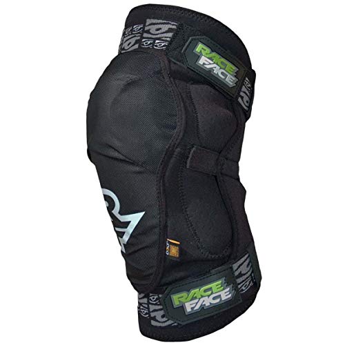 Race Face - Protector de Rodillas para Hombre, Talla L