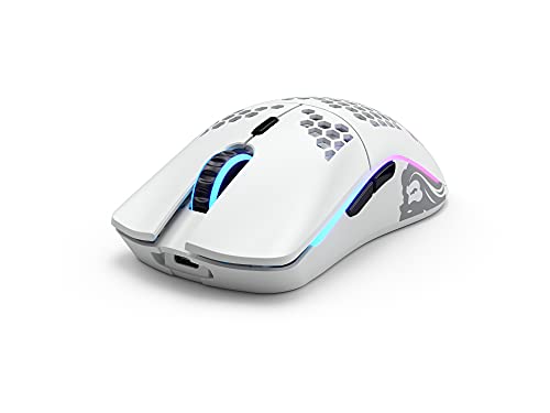 Rato Glorious PC Gaming Race Model O Wireless Branco