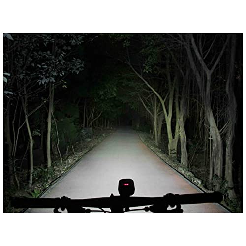 RAVEMEN LS25 - Juego de Luces USB para Bicicleta (PR1200 + TR50)