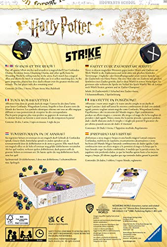 Ravensburger - Strike Game, Juego de familia, para niños a partir de 8 años - 25.4 x 17.8 x 5.1 cm