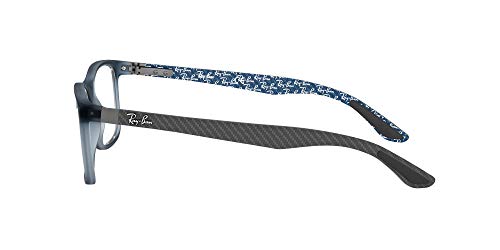 Ray-Ban 0rx 8903 5262 55 Monturas de Gafas, Matte Blue, Hombre