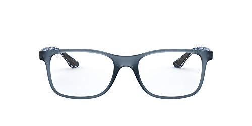 Ray-Ban 0rx 8903 5262 55 Monturas de Gafas, Matte Blue, Hombre