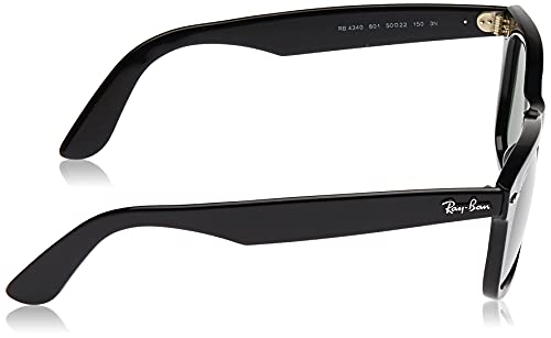 Ray-Ban 4340 Gafas de Sol, Black, 50 Unisex-Adulto