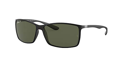 Ray-Ban Liteforce Gafas de Sol, Matte Black, 61 para Hombre