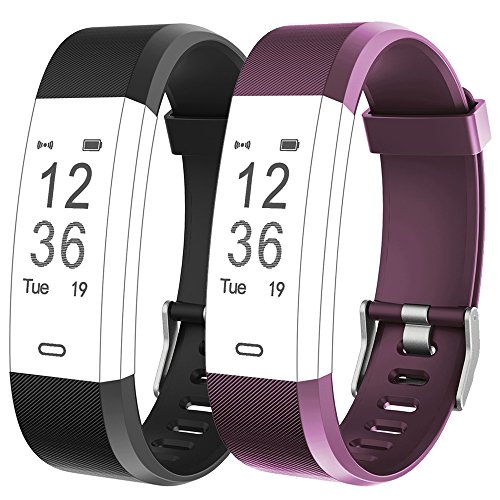 Rayfit Pulseras de Repuesto para Fitness Tracker Correa ID115Plus HR/Correa ID115 Plus HR / SW333 Correa Repuesto de Reloj Deportivo Inteligente Pulseras Actividad Contador Pasos Calorías Podometro