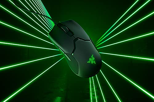 Razer ViperRatón para Juegos, Ratón Ligero Ambidiestro Gaming para Esports, con 69 g de Peso, Cable Speedflex, Sensor Óptico 5G, Memoria DPI Integrada y Iluminación RGB Chroma, Negro