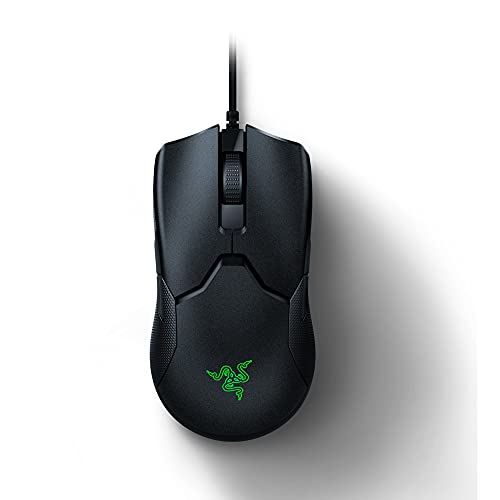 Razer ViperRatón para Juegos, Ratón Ligero Ambidiestro Gaming para Esports, con 69 g de Peso, Cable Speedflex, Sensor Óptico 5G, Memoria DPI Integrada y Iluminación RGB Chroma, Negro