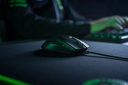 Razer ViperRatón para Juegos, Ratón Ligero Ambidiestro Gaming para Esports, con 69 g de Peso, Cable Speedflex, Sensor Óptico 5G, Memoria DPI Integrada y Iluminación RGB Chroma, Negro