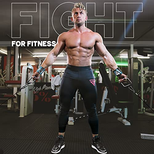 RDX Correas de Levantamiento Gym Muñequeras para Peso Elevación Deportivas,Muñequera Tirantes para Power Lifting, Gimnasio Fitness, Musculación, Entrenamiento, Gimnástico