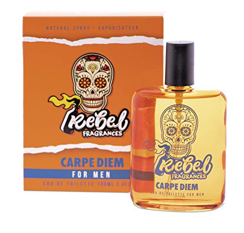 Rebel Fragrances Rebel Carpe Diem - Eau De Toilette Para Hombre 100 ml (200941)