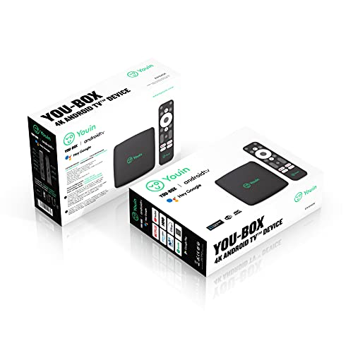 RECEPTOR ANDROID TV YOUIN BY ENGEL 4K UHD YOU-BOX EN1040K