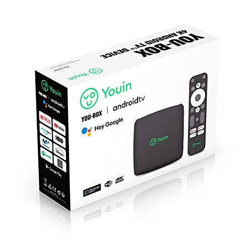 RECEPTOR ANDROID TV YOUIN BY ENGEL 4K UHD YOU-BOX EN1040K