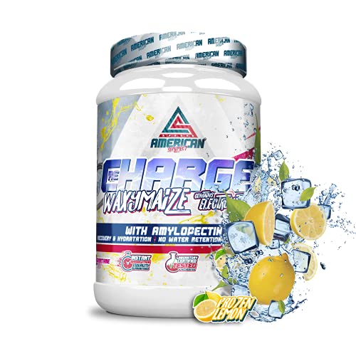 Recharge Amilopectina, Carbohidrato Waxy Maize Con Electrolitos 900 gr - American Suplement - Sabor LIMÓN