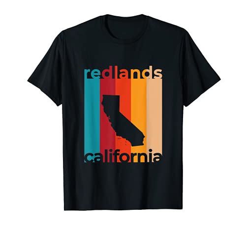Recuerdos de Redlands CA Retro California Camiseta