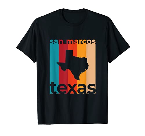 Recuerdos de San Marcos Texas Retro TX Camiseta
