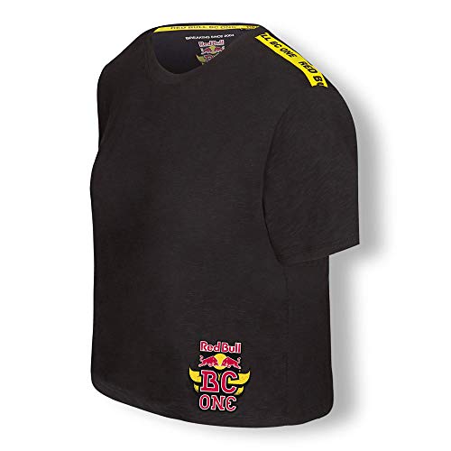 Red Bull BC One Crop Camiseta, Negro Mujer X-Small Top, BCOne Freestyle Dance B-Boy Original Ropa & Accesorios