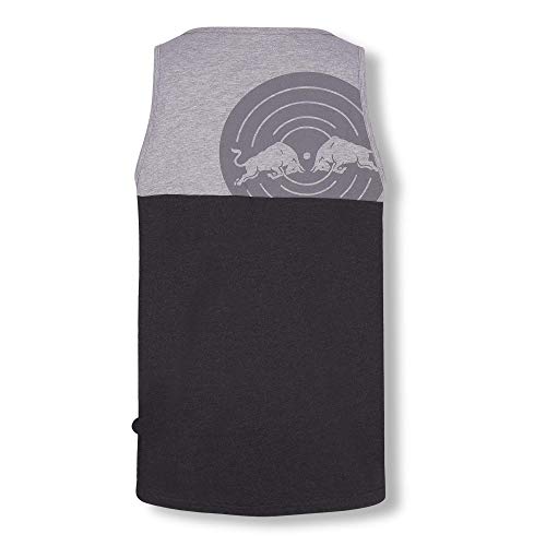 Red Bull Records Vinyl Tank Top, Negro Hombre Medium Camiseta sin Mangas, Records Original Ropa & Accesorios