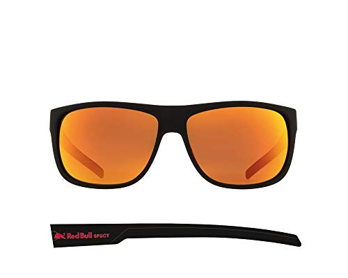 Red Bull SPECT Eyewear LOOM-001P - Gafas de sol para hombre, color negro